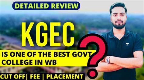 Kalyani government engineering college review🔥|KGEC review |Cut off| Fee structure| Placement ...