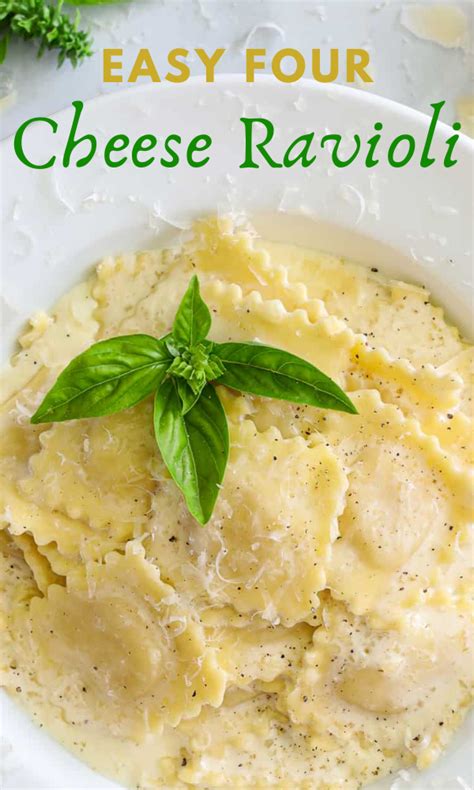 Four cheese ravioli recipe – Artofit