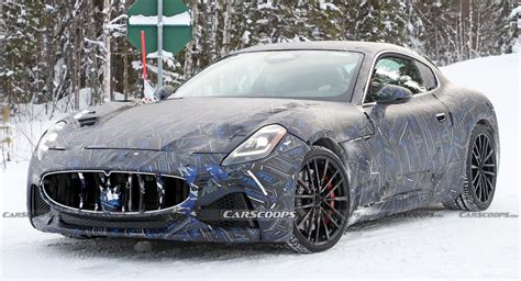 2023 Maserati GranTurismo Shows More Of Its Design In Latest Spy Shots | Carscoops