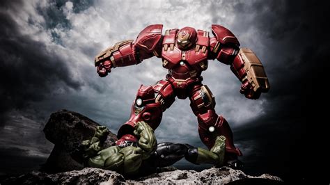 2560x1440 Ironman Hulkbuster Vs The Hulk 1440P Resolution HD 4k Wallpapers, Images, Backgrounds ...