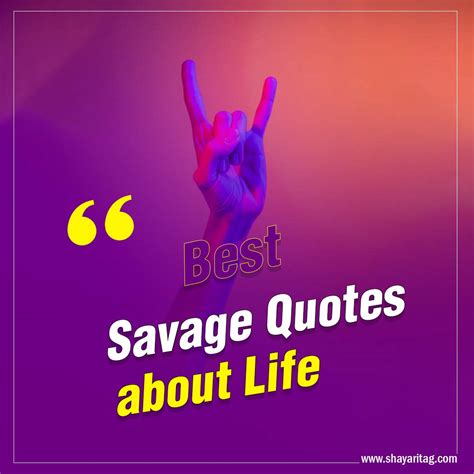 savage quotes - Shayaritag