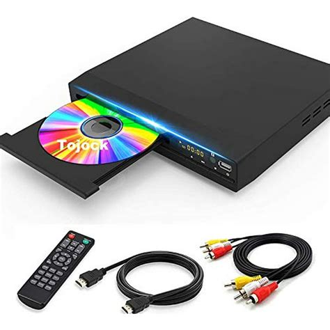 ?2021 Upgraded? Tojock DVD Player with HDMI AV Output, DVD Player for TV, Contain HD with ...