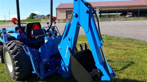 2002 New Holland TC30 Compact Tractor with Loader and Backhoe For Sale ...