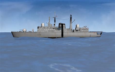 Modelos en 3D / 3D Models: HMS Coventry (D-118)