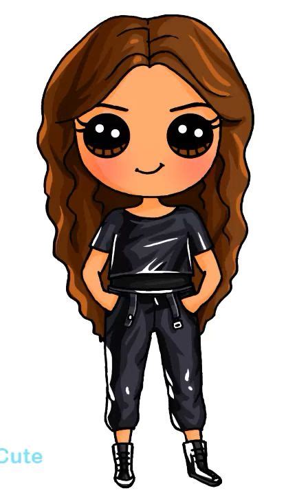 Zendaya | Kawaii girl drawings, Cute girl drawing, Cute kawaii girl