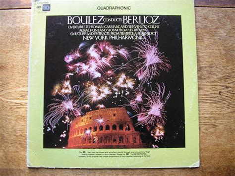 BERLIOZ: ORCHESTRAL MUSIC PIERRE BOULEZ / NEW YORK PHILHARMONIC ORCHES – Kingsway Hall Classical ...