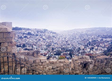 Israel Landscape Landmarks. Jerusalem View Stock Image - Image of holy ...