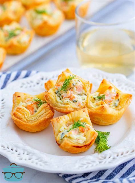 Smoked Salmon Puff Pastry Bites - The Country Cook