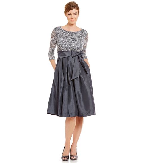 #Dillards | Taffeta party dress, Metallic cocktail dresses, Party dress