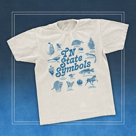 Tennessee State Symbols T-Shirt – Music Valley Archive