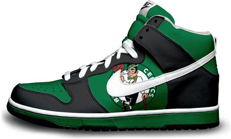 Nike Dunk: Boston Celtics V.2 by itsmonotune on DeviantArt