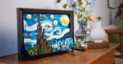 LEGO Vincent van Gogh Starry Night set Available June 1st