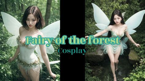 Fairy of the forest | Cosplay | 4K | AI Art Lab - YouTube