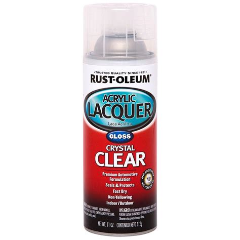 Rust-Oleum Automotive 11 oz. Acrylic Lacquer Gloss Clear Spray Paint (6-Pack)-253366 - The Home ...
