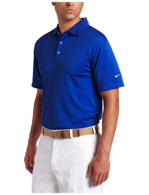 Nike Men's Dri-Fit Stretch UV Tech Golf Polo Shirt - Walmart.com ...