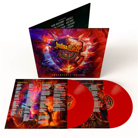 Judas Priest | 2 LP Invincible Shield / Red / Vinyl / 2LP | Musicrecords