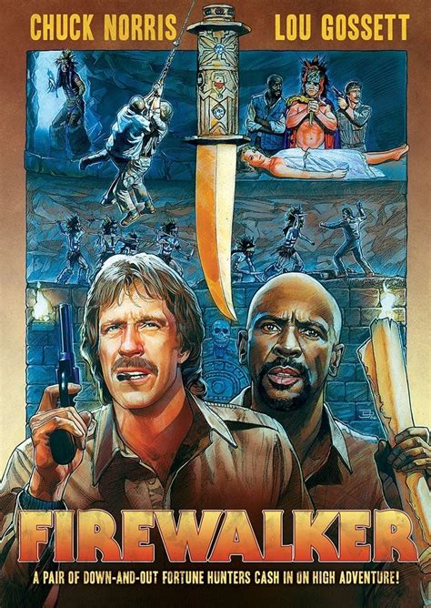 Firewalker (1986) - Posters — The Movie Database (TMDB)