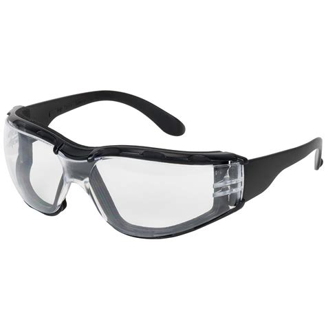 Bouton 250-01-F020 Zenon Z12 Foam Safety Glasses - Black Foam Lined ...