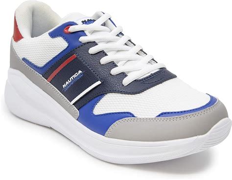 Amazon.com | Nautica Competition Men's Sport Lace-Up Fashion Sneakers Oxford Comfortable ...