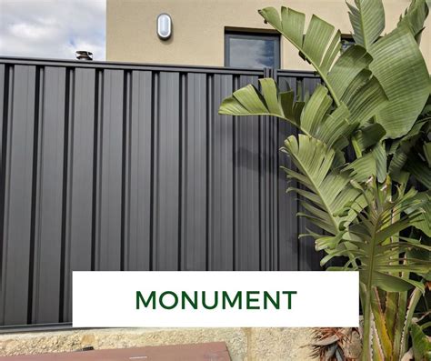 Colorbond fence makeover - Monument | Rumah impian, Rumah, Ide