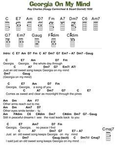 Carolina In My Mind Chords - Sheet and Chords Collection