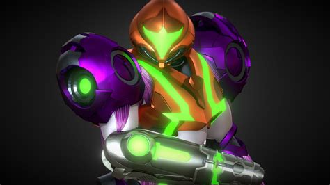 Gravity Suit from Metroid Dread - 3D model by jhobertCG [739f12a ...