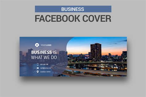 Business Facebook Cover | Creative Facebook Templates ~ Creative Market