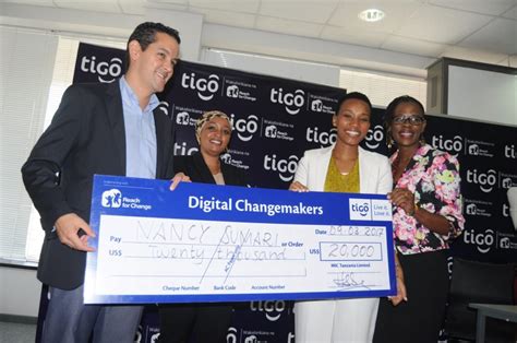 Tigo Tanzania awards $40,000 to support projects run by local social entrepreneurs ...