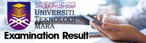 Examination Result - UiTM iStudent Portal