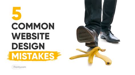 5 Most Common Website Design Mistakes - Fronty