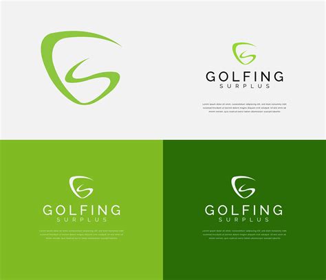 Golf apparel brand. Golfing Surplus logo design on Behance