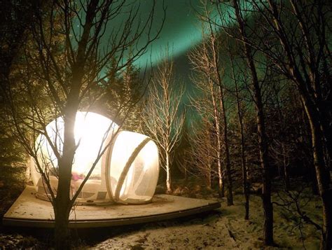 Sleep beneath the northern lights in this unique Iceland bubble Bubble Hotel Iceland – Inhabitat ...