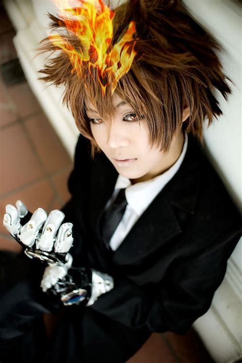 Tsunayoshi Sawada (Vongola Family) cosplay