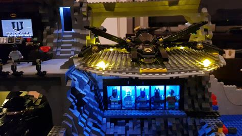 Lego Batman Batcave MOC - YouTube