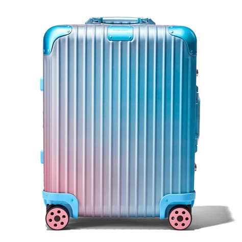 RIMOWA x Alex Israel Suitcase | Pink & Blue