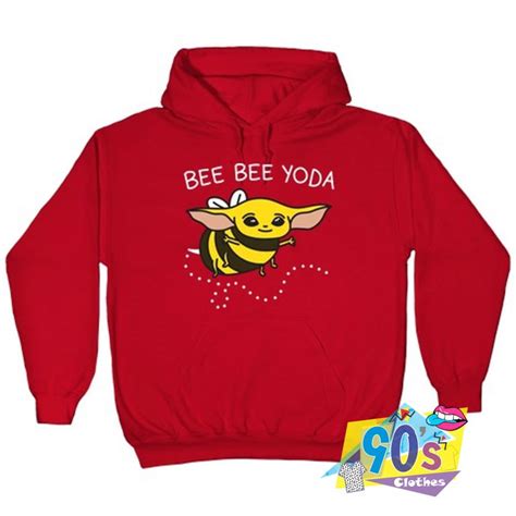 Bee Bee Yoda Custom Graphic Hoodie On Sale - 90sclothes.com