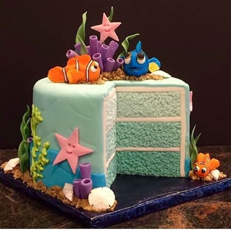 45 Best images about Disney's Finding Dory Cakes on Pinterest | Keep swimming, Party treats and ...