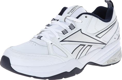 Reebok Men's Royal Trainer 4E Training Shoe, White/Collegiate Navy/Pure Silver, 7 4E US: Amazon ...