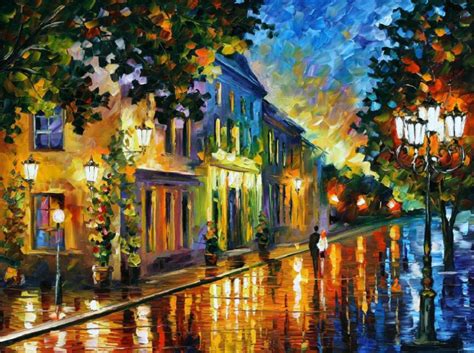 LA DIMENSIÓN ARGENTINA: Leonid Afremov y su colorido arte