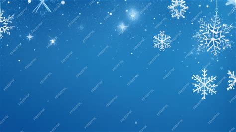 Premium Photo | Realistic snowflake border background