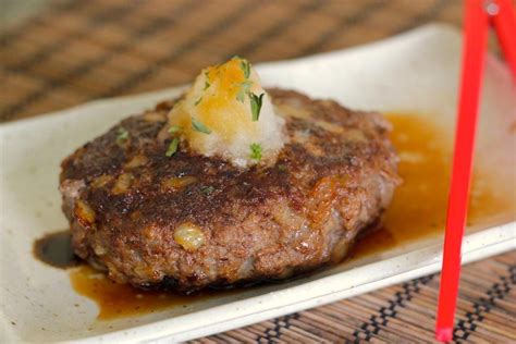 Japanese Hamburg Steak | Recipe | Steak, Food, Main dish recipes