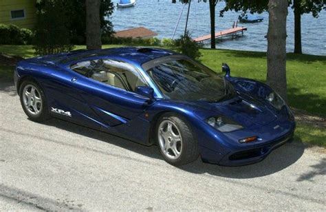 Midnight blue McLaren F1 XP4 | Mclaren f1, Car design, Sports car