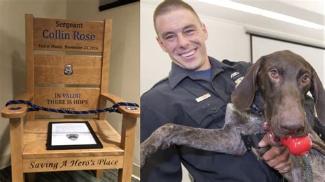 Wayne State honors fallen officer | wzzm13.com