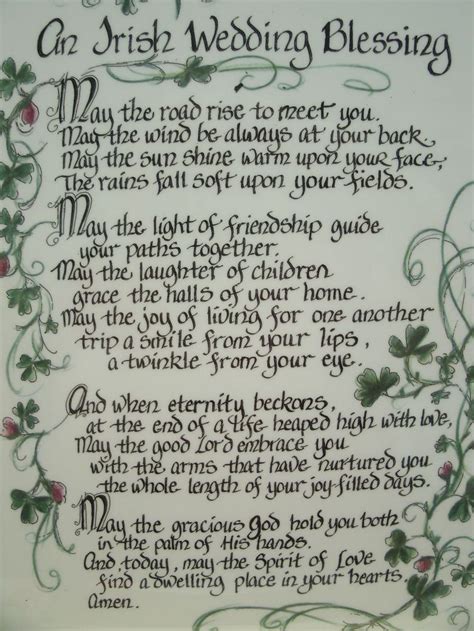 Celtic Wedding Blessing Poem