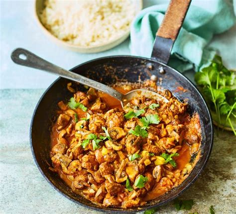 Mushroom Bhaji Recipe | olivemagazine