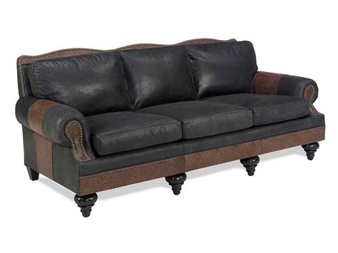 McKinley Leather 2194 Garrison Sofa - Hickory Park Furniture Galleries