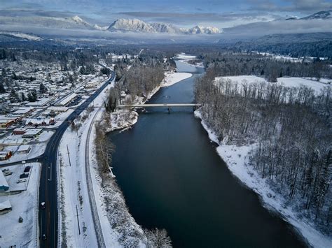 Skykomish river in Sultan, WA : Washington