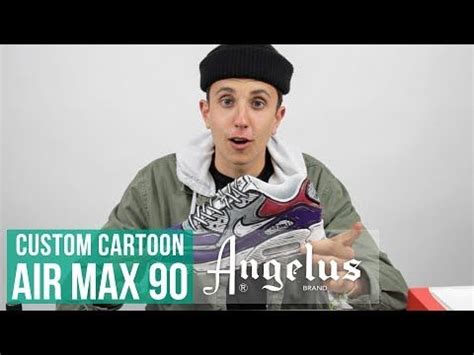 Cartoon Custom Nike Air Max 90 | Custom Shoes | MARKO - YouTube | Air ...