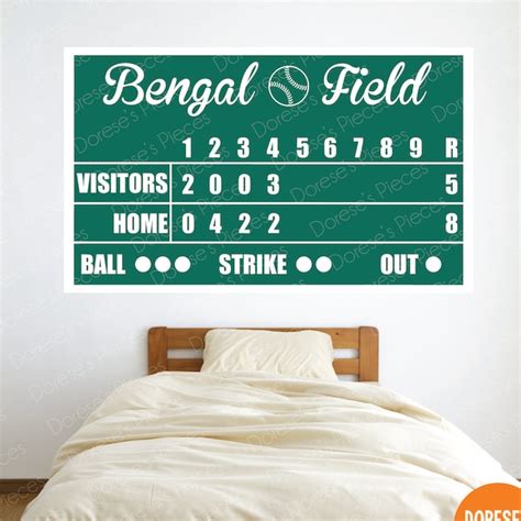 Baseball Scoreboard - Etsy