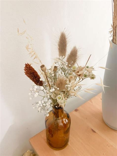 Small dried flowers arrangement bud vase flowers sun | Etsy | Dried flower arrangements, Flower ...